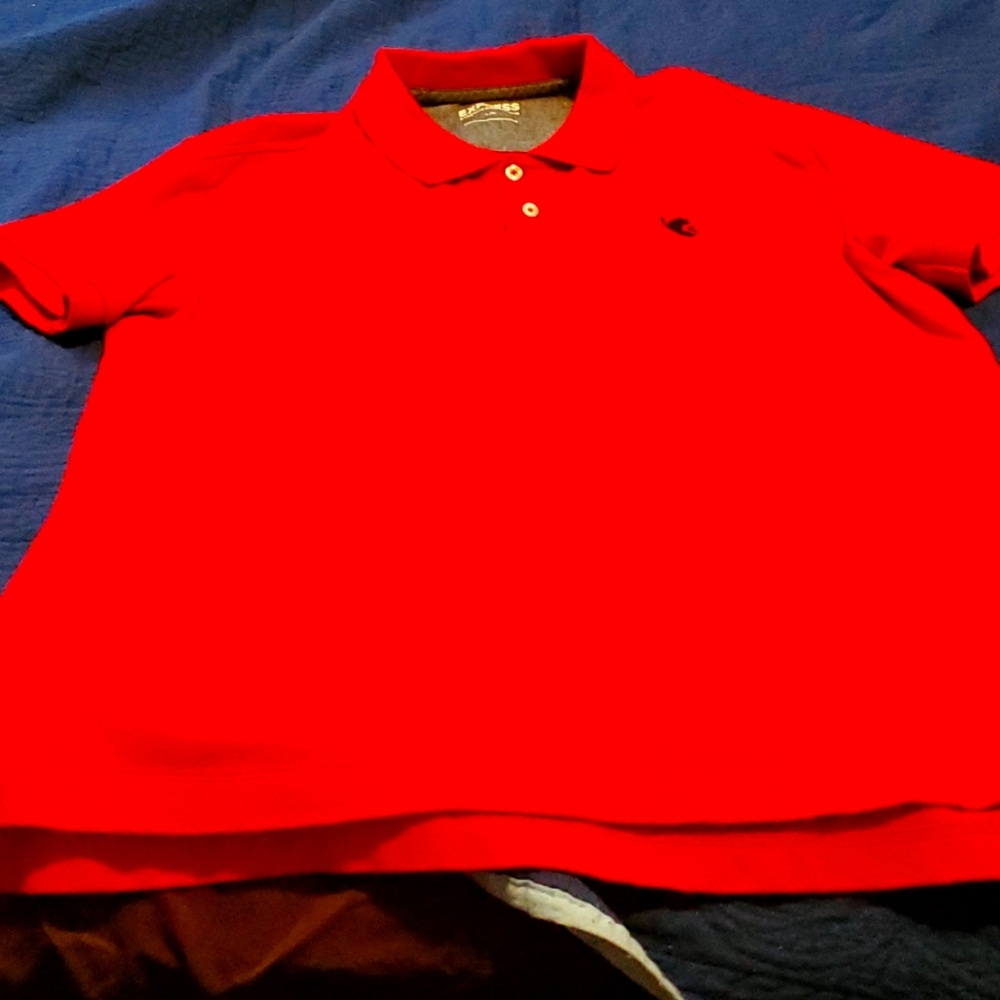 Large Red Express Polo